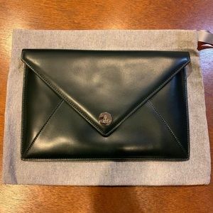 SOLD Vivienne Westwood Conduit envelope pouch IN GREEN SOLD DO NOT BUY